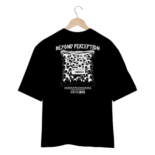 Nome do produto Camiseta Oversized Beyond Perception - Preto