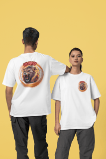 CAMISETA T-SHIRT CLASSIC F/V, LION ON FIRE