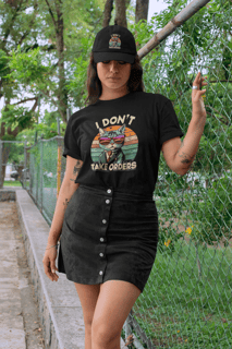 Nome do produto CAMISETA T-SHIRT PIMA, I DON´T TAKE ORDERS