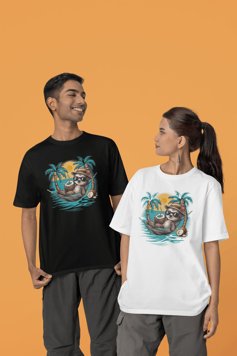 Nome do produto: CAMISETA T-SHIRT PRIME, BICHO PREGUIÇA