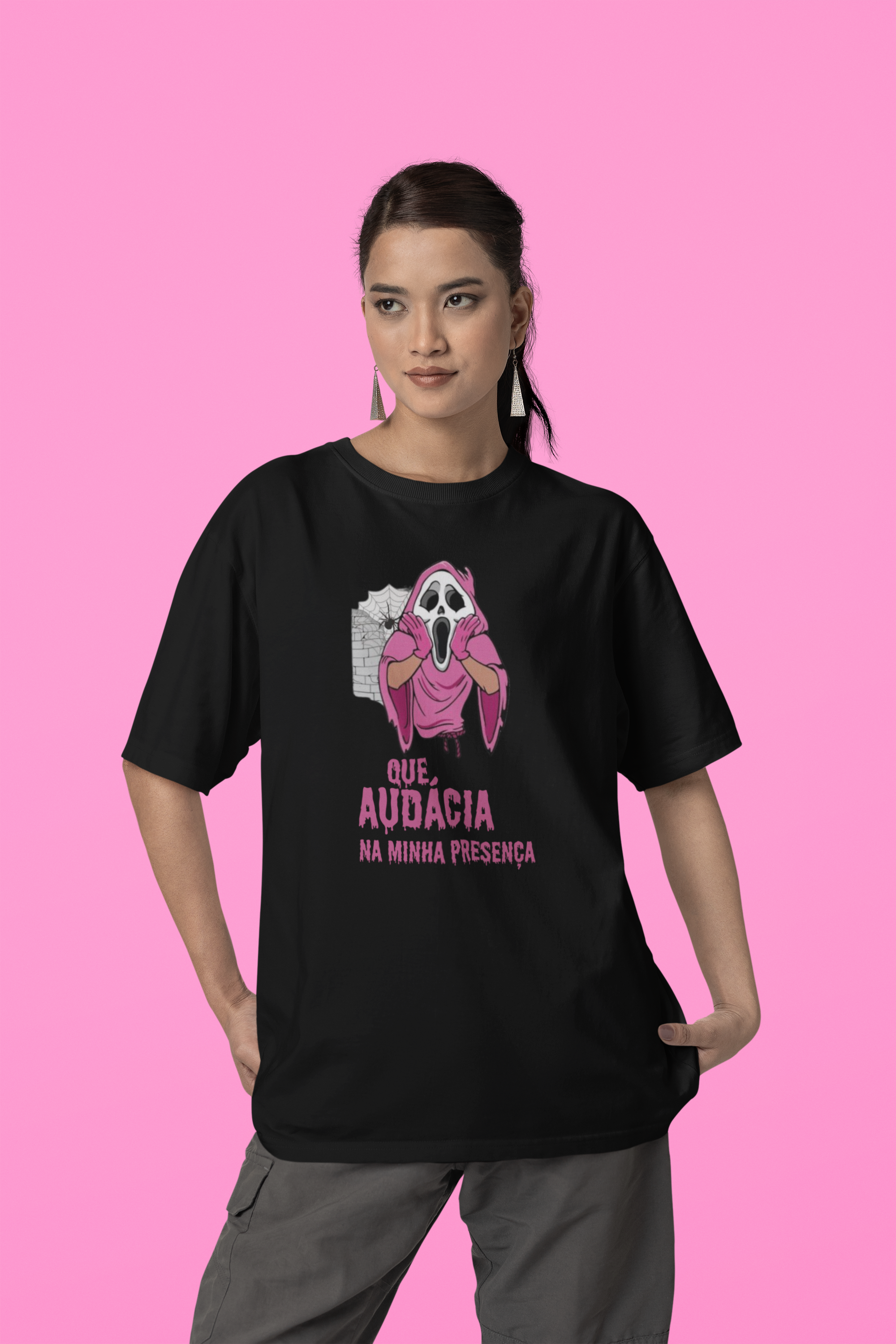 CAMISETA T-SHIRT PRIME, AMOSTRADINHO QUE AUDÁCIA