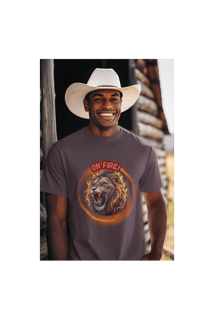 Nome do produto CAMISETA T-SHIRT PRIME F/V, LION ON FIRE