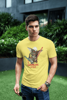 CAMISETA T-SHIRT ESTONADA,  FILME GREMLINS WARS