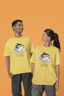 CAMSIETA T-SHIRT ESTONADA, CAT COFFEE