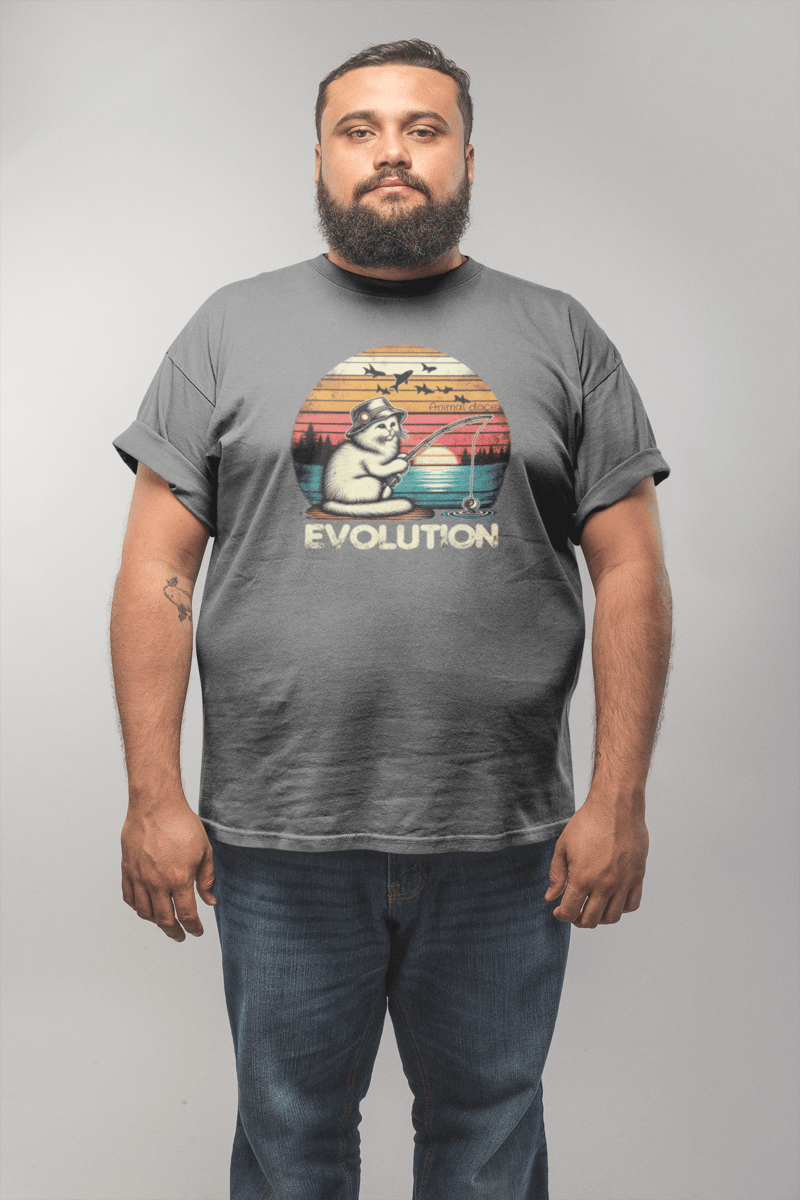 Nome do produto: CAMISETA T-SHIRT PLUS SIZE, CAT EVOLUTION