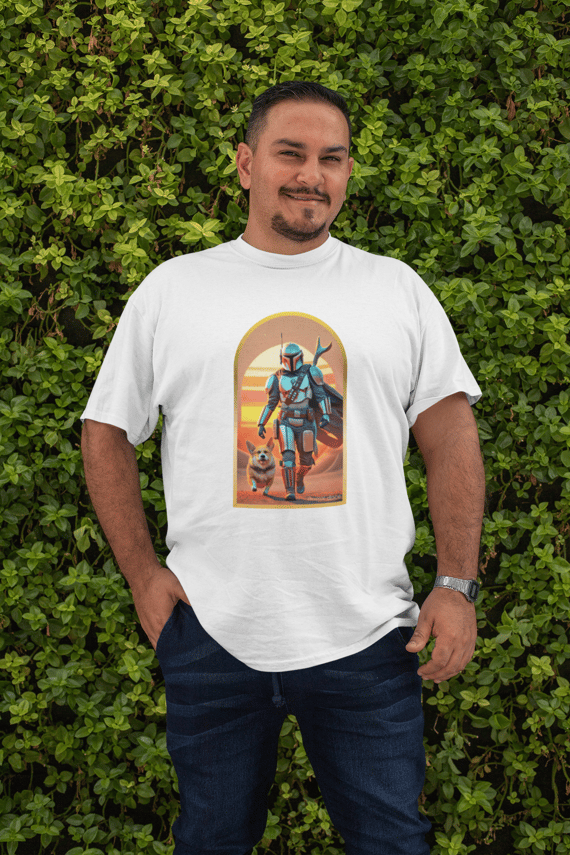 CAMISETA T-SHIRT PLUS SIZE, DOG STAR WARS