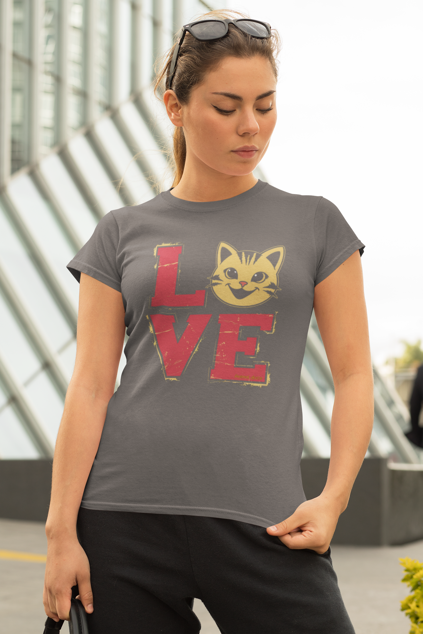 CAMISETA BABY LONG ESTONADA, CATLOVE