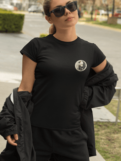 Nome do produto CAMISETA BABY LONG PRIME, MINIMALISTA WOLF YIN YANG