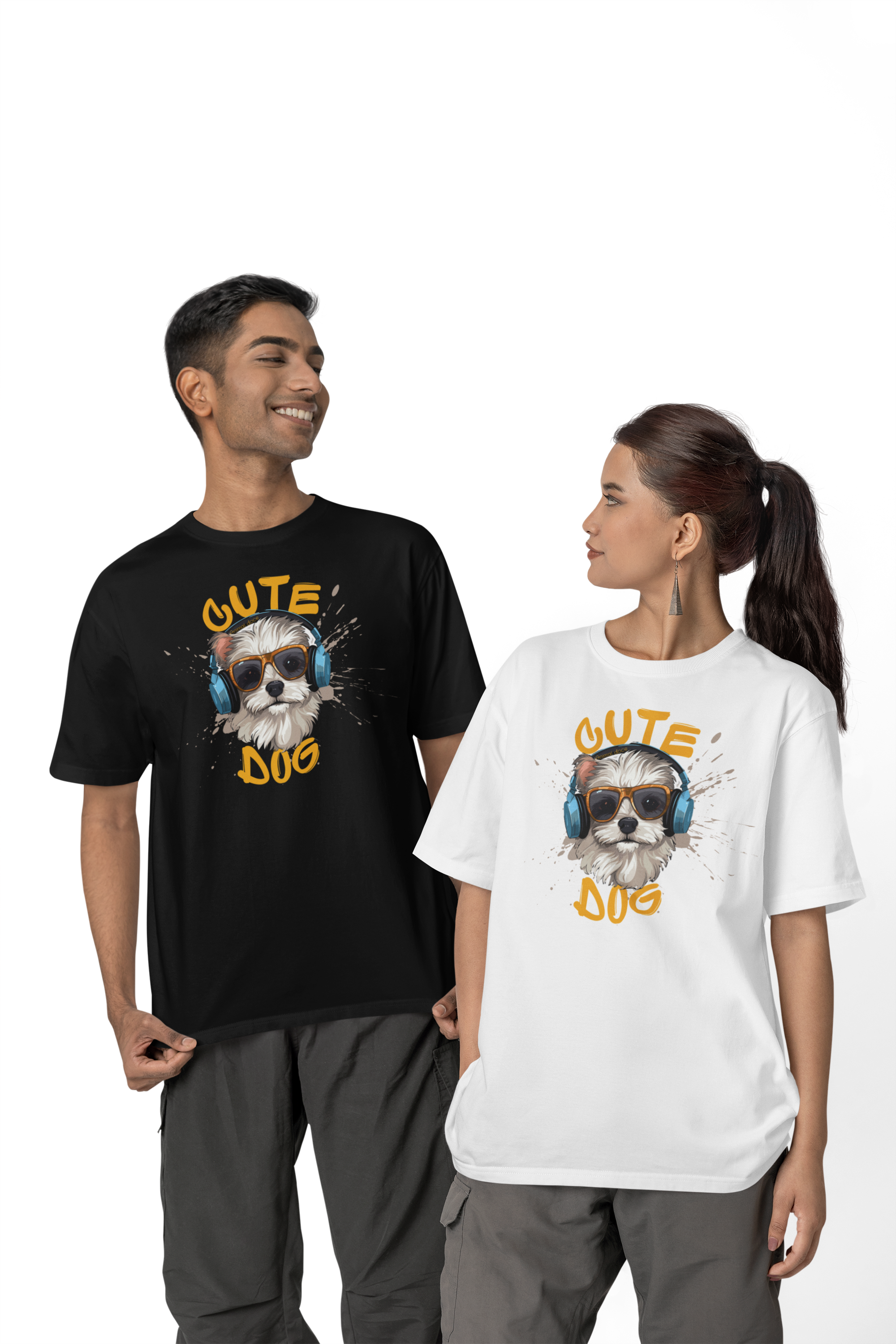 CAMISETA T-SHIRT PRIME, CUTE DOG