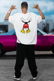 CAMISETA OVERSIZED COSTAS, MICKEY MOUSE