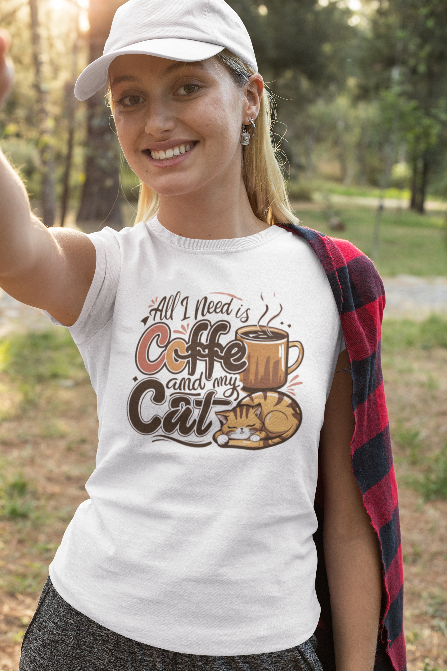 CAMISETA BABY LONG PRIME, CAT COFFEE