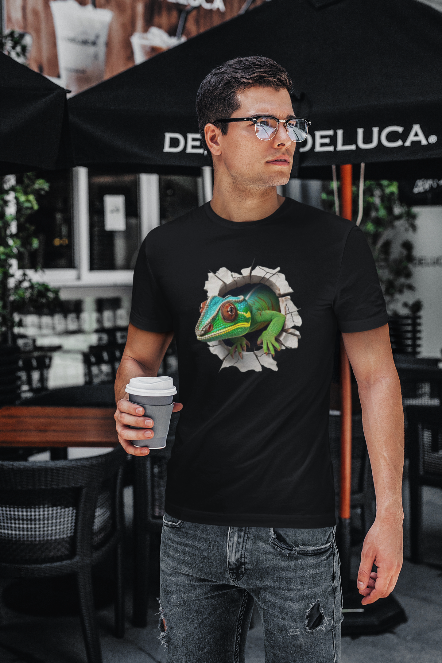 CAMISETA T-SHIRT PRIME, CAMALEÃO LAGARTO