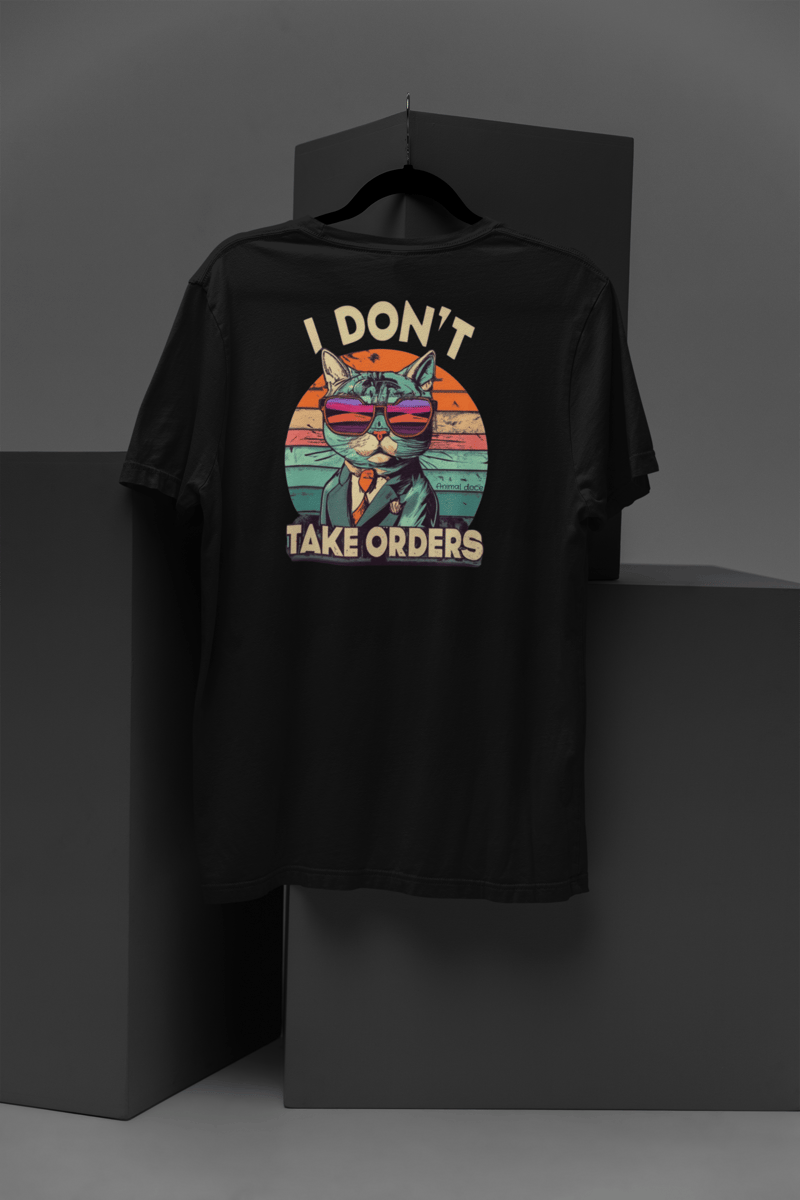 Nome do produto: CAMISETA T-SHIRT PRIME F/V CAT,  I DON\'T TAKE ORDERS