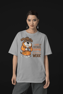 CAMISETA T-SHIRT CLASSIC, DOG COFFEE