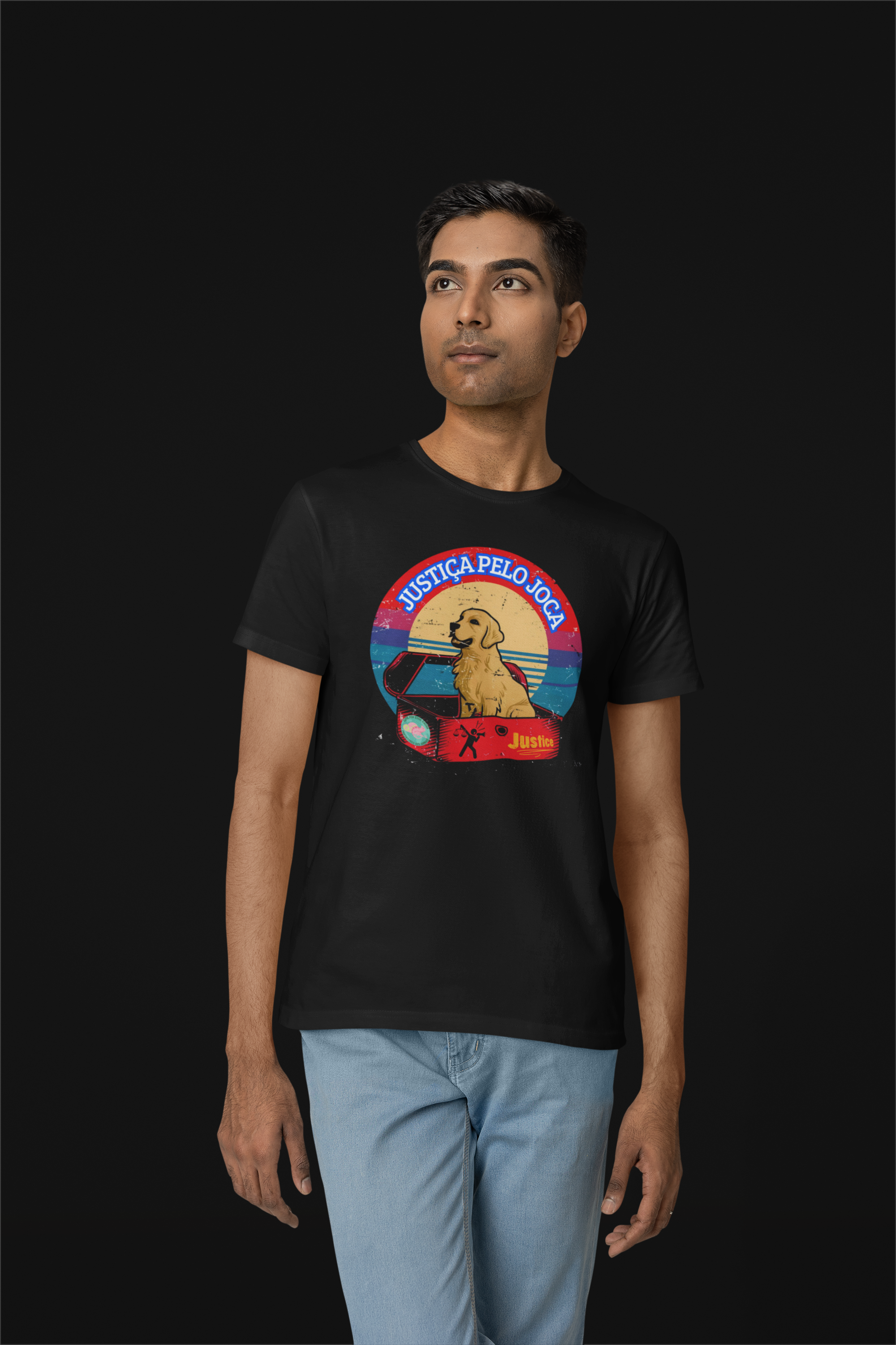 CAMISETA T-SHIRT PRIME, JUSTIÇA PELO JOCA