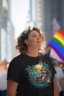 Nome do produto CAMISETA T-SHIRT PLUS SIZE, BICHO PREGUIÇA