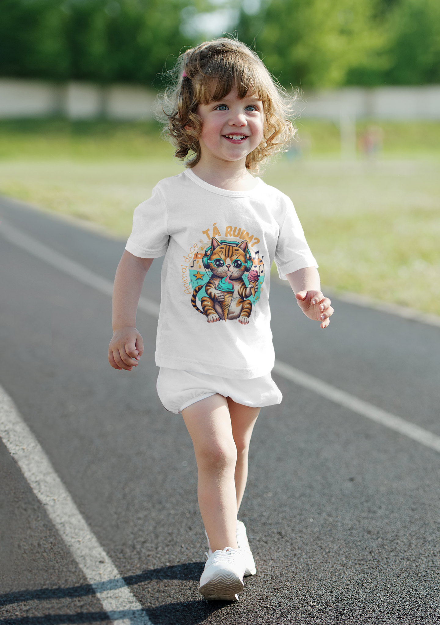 CAMISETA INFANTIL CLASSIC CAT, TA RUIM-2 A 14 ANOS 