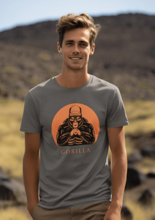 CAMISETA T-SHIRT ESTONADA, GORILLA