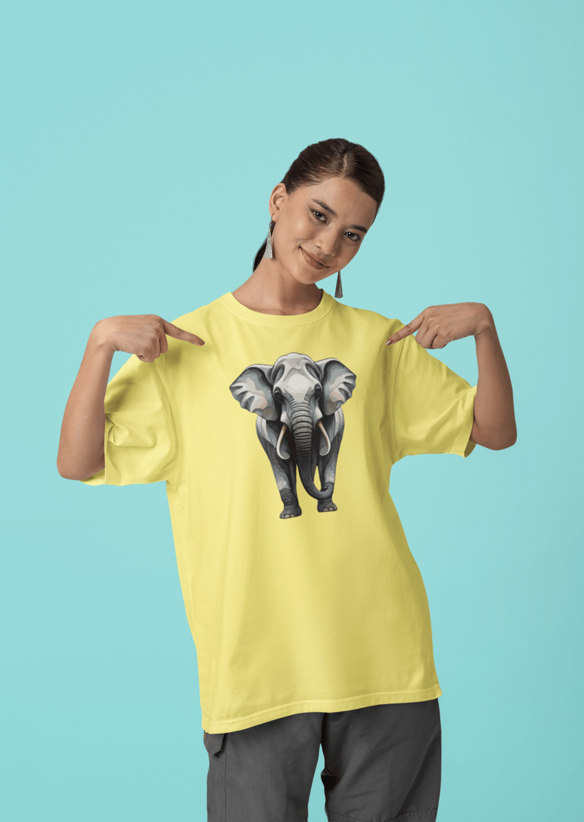 Nome do produto: CAMISETA T-SHIRT ESTONADA, ELEPHANT