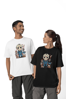 CAMISETA T-SHIRT PRIME PETS, LINHA FILME VERSÃO FOFINHA JASON 