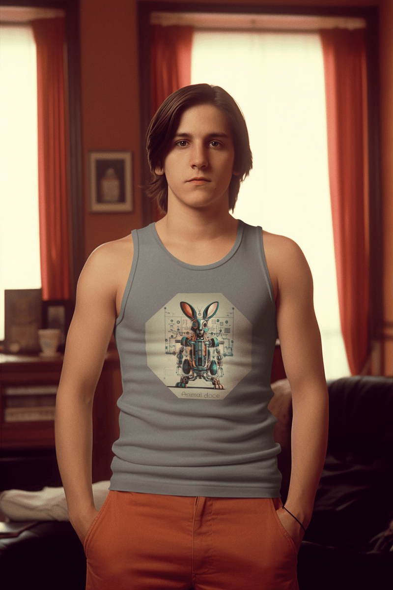 Nome do produto:  REGATA CLASSIC, ROBOTIC RABBIT