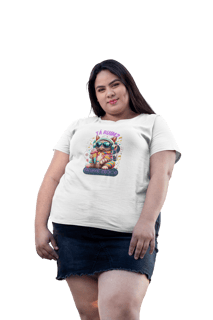 CAMISETA T-SHIRT PLUS SIZE CAT, TA RUIM