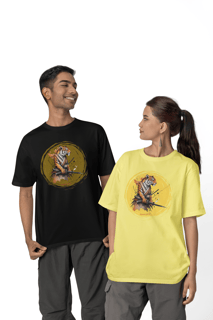 CAMISETA ESTONADA, TIGER SAMURAI 01