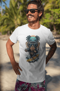 CAMISETA T-SHIRT PRIME, SURF MONKEY