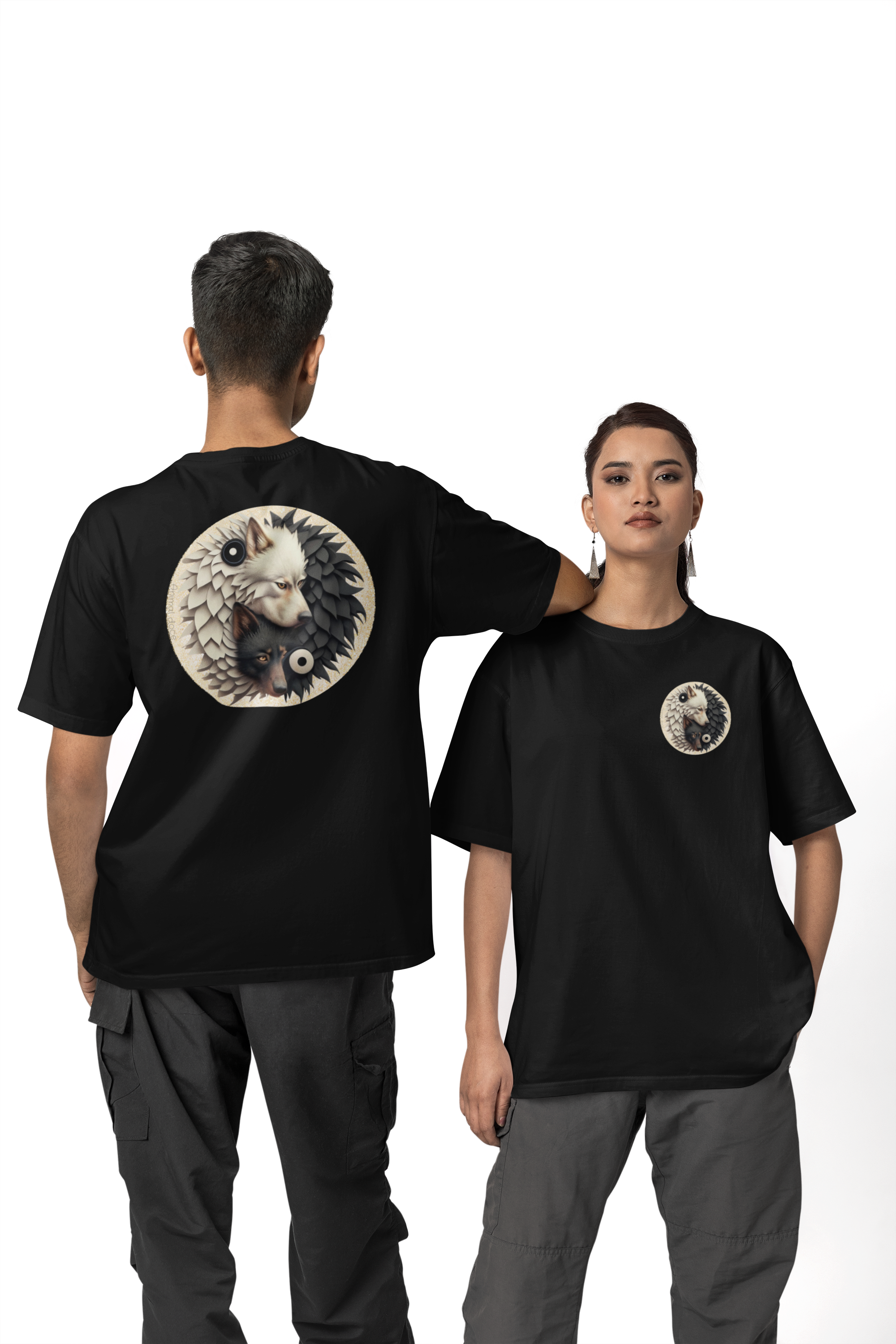 CAMISETA T-SHIRT PRIME F/V, WOLF YIN YANG