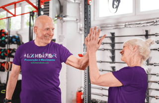 Nome do produto Camisa Fevereiro Roxo - Alzheimer: Prevenção é Movimento