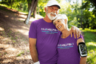 Nome do produto Camisa Fevereiro Roxo - Alzheimer: Prevenção é Movimento