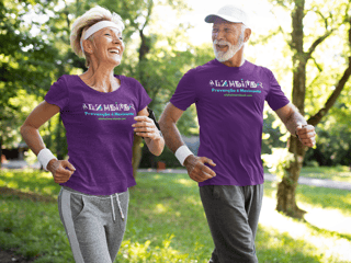 Nome do produto Camisa Fevereiro Roxo - Alzheimer: Prevenção é Movimento