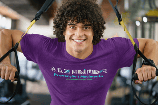 Nome do produto Camisa Fevereiro Roxo - Alzheimer: Prevenção é Movimento