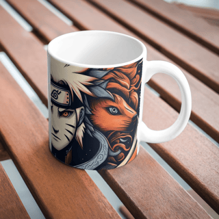 Caneca Mágica Naruto Raposa 9 caudas