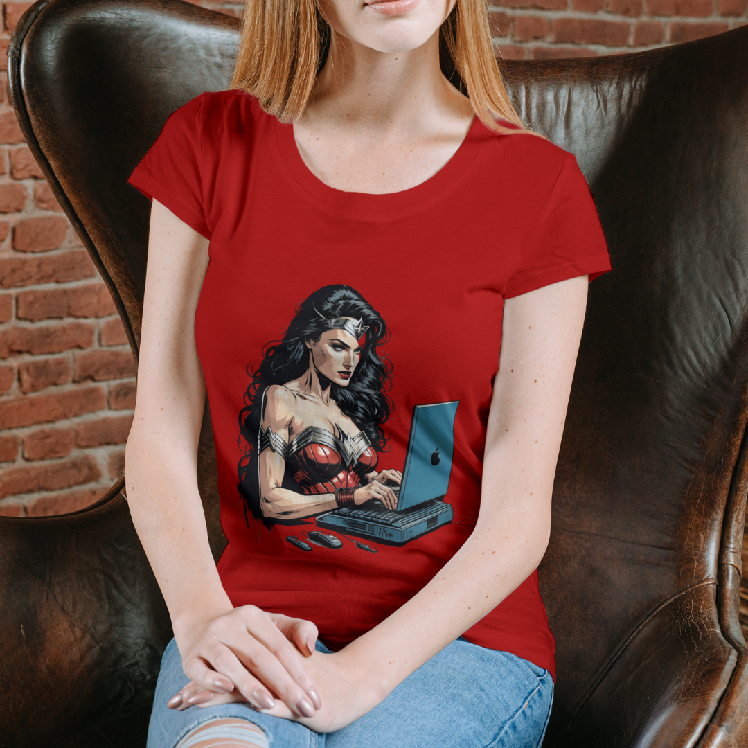 Camiseta Feminina DC Mulher-Maravilha