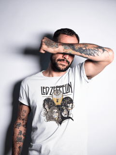 Nome do produto Camiseta Reta Led Zeppelin
