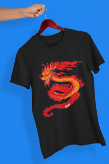 Nome do produto Camiseta Tradicional Dragão Vermelho