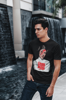 Nome do produto Camiseta Reta Rebel Rebel