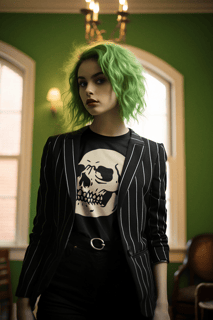 Nome do produto Camiseta Feminina Prime Caveira