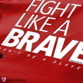 Nome do produto Baby Long Fight Like A Brave