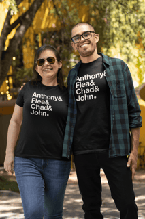 Nome do produto Camiseta RHCP Formação Atual - Prime