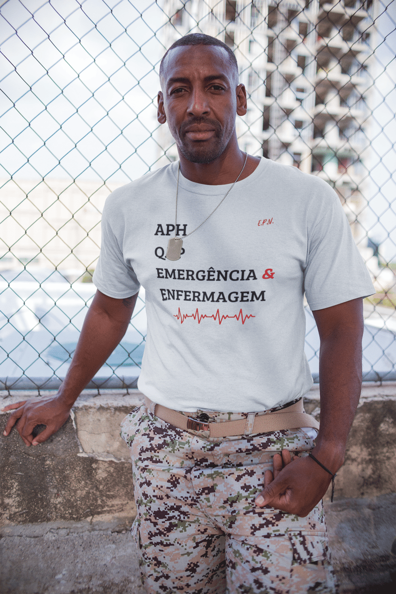 Nome do produto: T-SHIRT PRIME: APH ENFERMAGEM