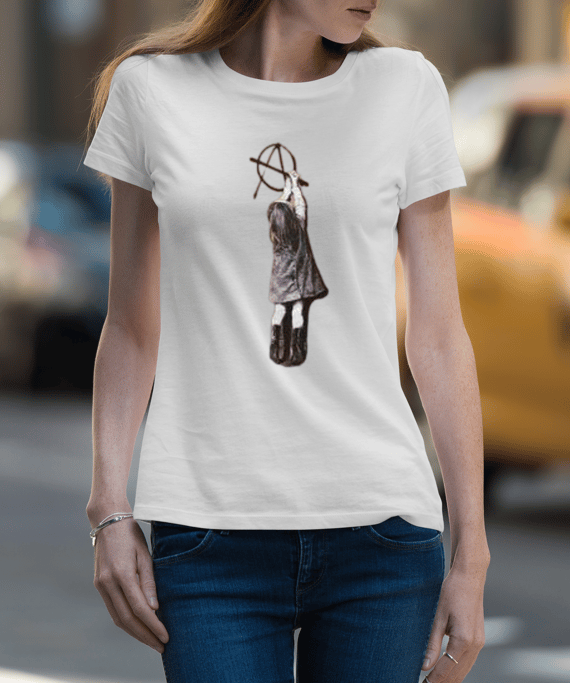 CAMISETA FEMININA - MENINA ANCAP