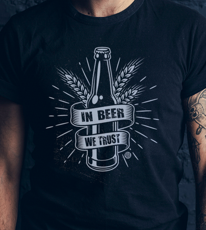 Nome do produto: Camiseta Beer - In Beer We Trust