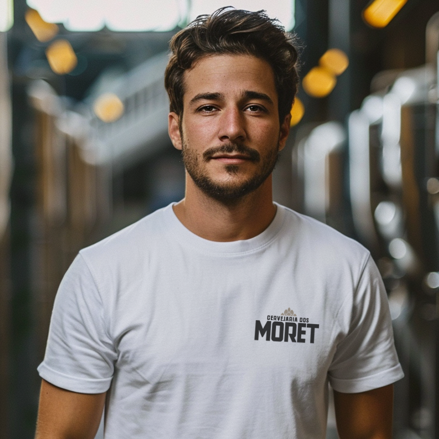 Nome do produto: Camiseta Cervejaria Moret - Claras