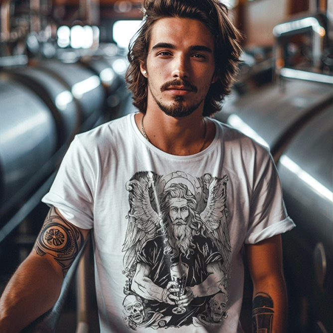 Nome do produto: Camiseta Cerveja - Beer God - Unissex
