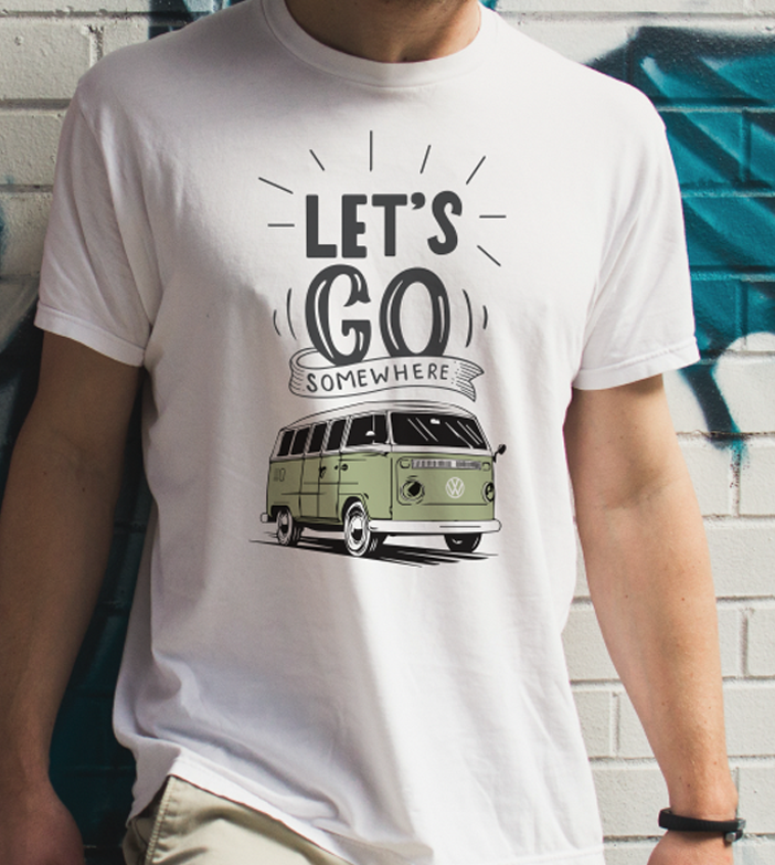 Nome do produto: Camiseta  Kombi - Let