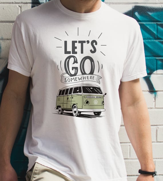 Camiseta  Kombi - Let