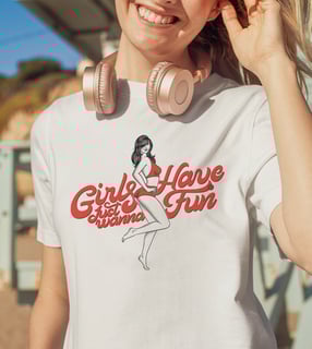 Nome do produto Camsieta Babylook - Girls Just Wanna Have Fun