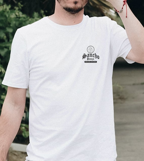 Camiseta Sancho Pança - Estampa Frente e Verso